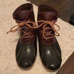 sperry boots!